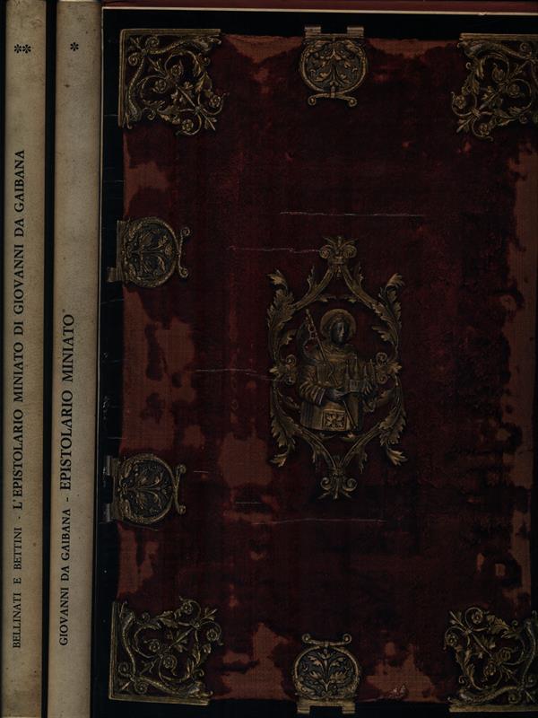   Epistolario Miniato. Cofanetto con 2 Volumi