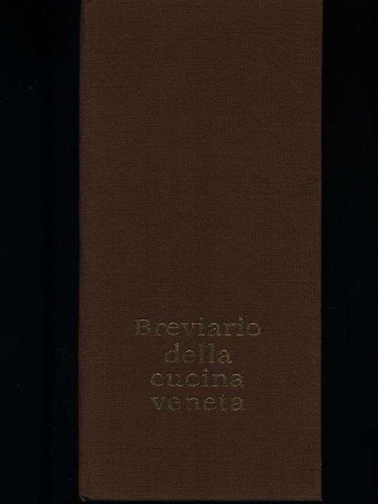 Breviario della cucina veneta - Vincenzo Buonassisi - copertina