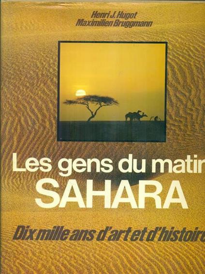 Les gens du matin Sahara - copertina