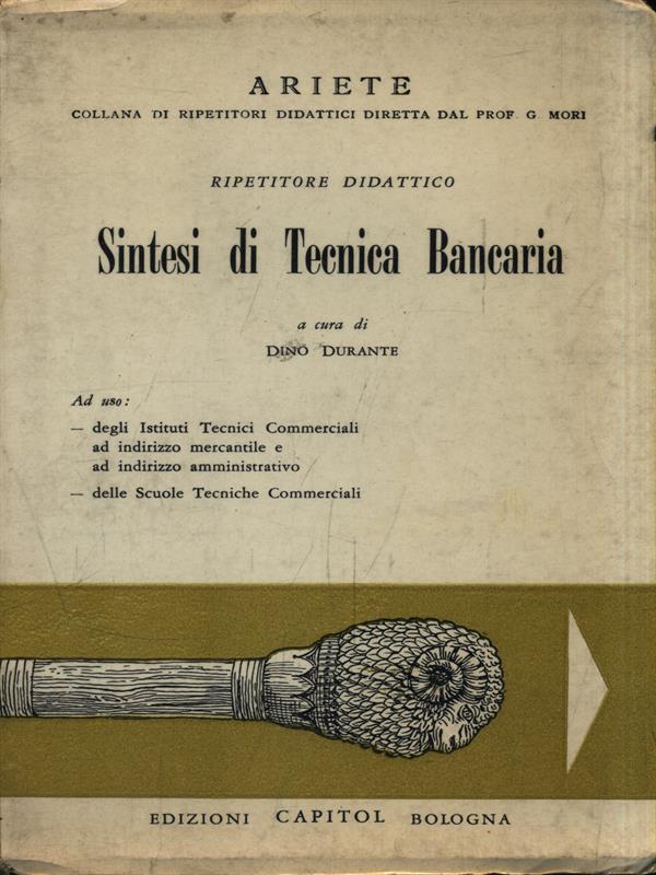Sintesi di Tecnica Bancaria