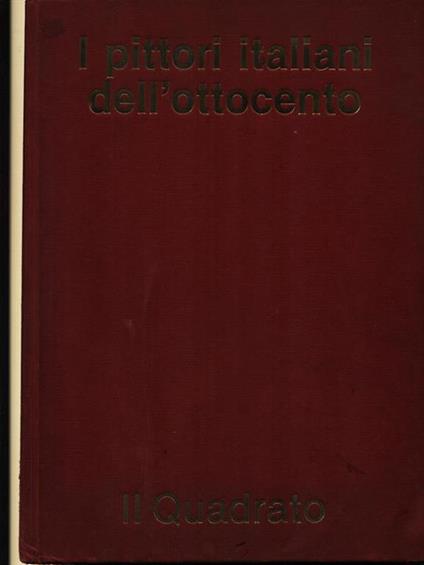 I pittori italiani dell'ottocento - copertina