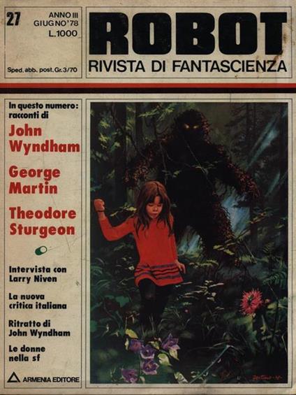 Robot 27 - Anno III Giugno '78 - copertina