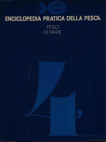 Enciclopedia pratica della pesca 4vv - copertina