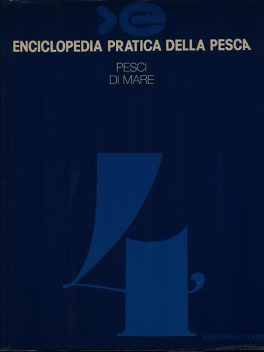 Enciclopedia pratica della pesca 4vv - copertina