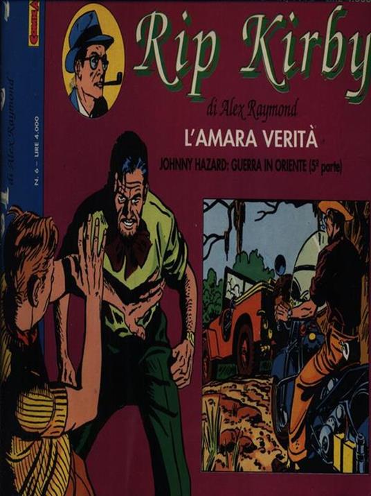 Rip Kirby l'amara verit - Alex Raymond - copertina