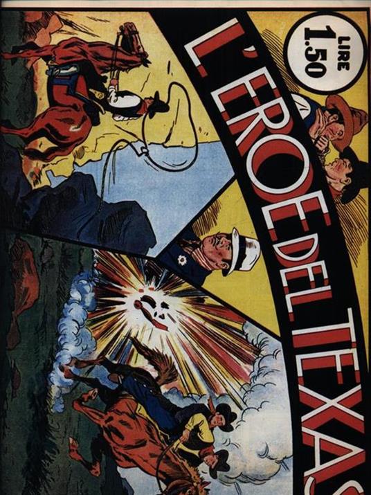 L' eroe del Texas - copertina