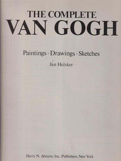 The complete Van Gogh - Jan Hulsker - copertina