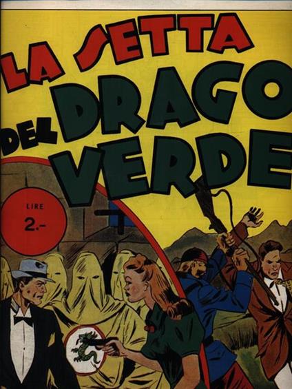 La setta del drago verde - copertina