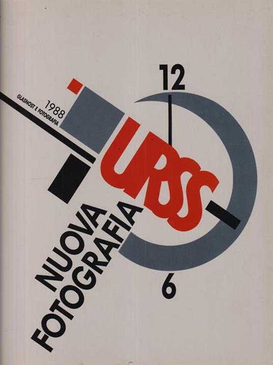 Nuova fotografia URSS. 1988 Glasnost e fotografia - copertina