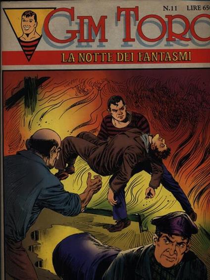 Gim toro La notte dei fantasmi - copertina