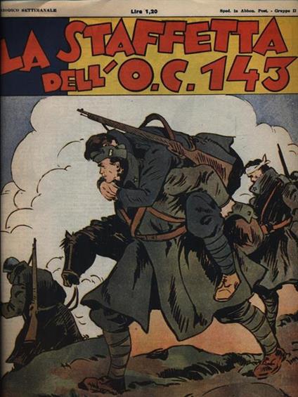 La staffetta dell'O.C. 143 - copertina