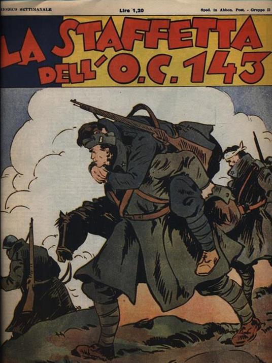 La staffetta dell'O.C. 143 - copertina