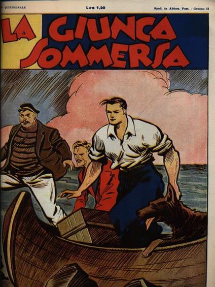 La giunca sommersa - copertina