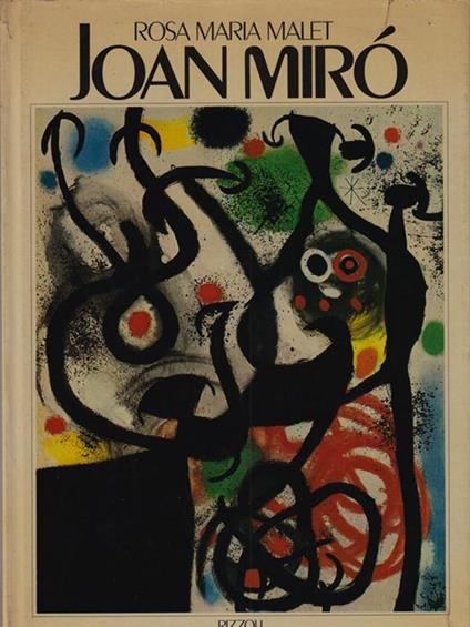 Joan Mirò - Maria Rosa Malet - copertina