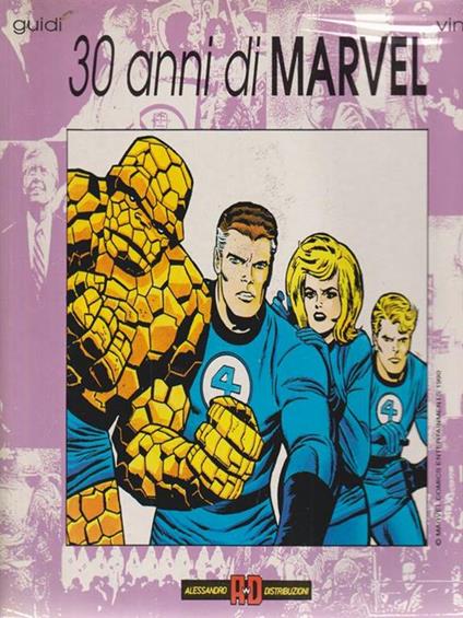 30 anni di Marvel - Giuseppe Guidi - copertina