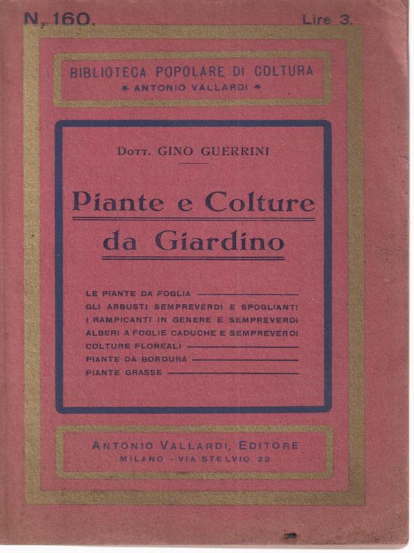 Piante e colture da giardino