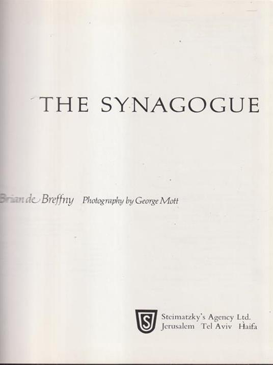 The Synagogue - copertina