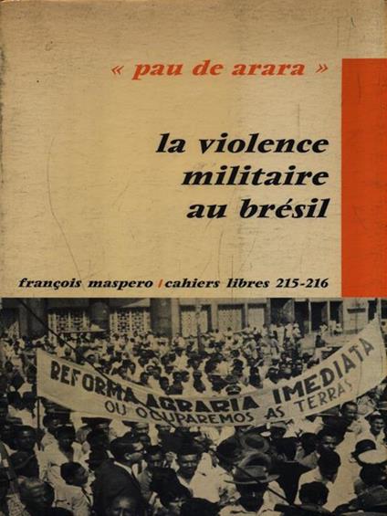 La violence militaire au Brésil - copertina
