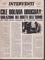 Cile Bolivia Uruguay