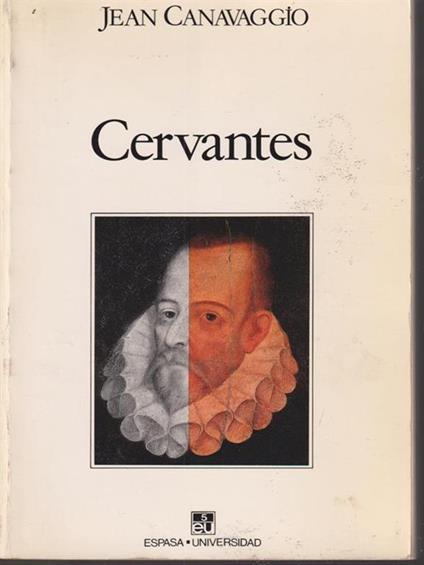Cervantes - Jean Canavaggio - copertina
