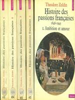 Histoire des passions francaises 5 vv