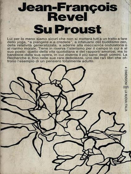 Su Proust - Jean-François Revel - copertina