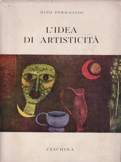 L' idea di artisticità - Dino Formaggio - copertina
