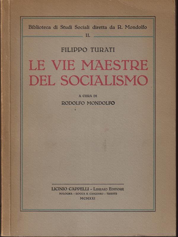 Le vie maestre del socialismo