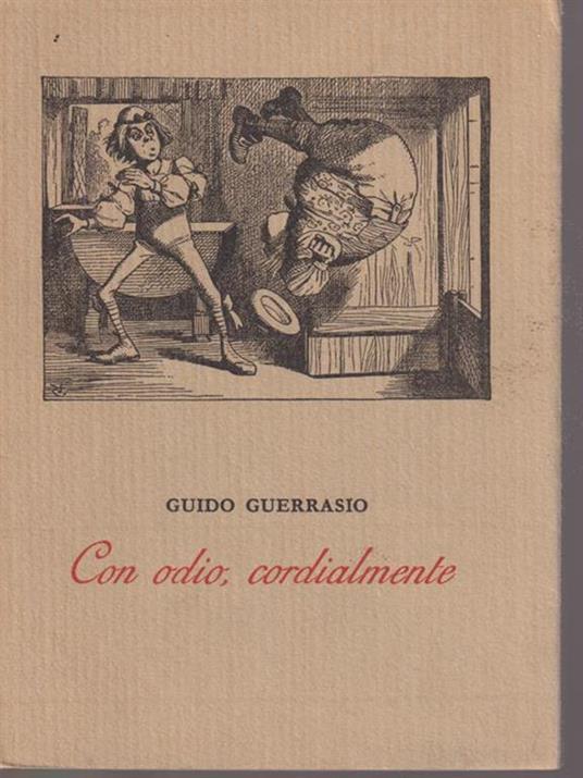 Con odio cordialmente - Guido Guerrasio - copertina