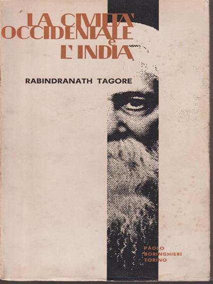 La civiltà occidentale e l'India - Rabindranath Tagore - copertina