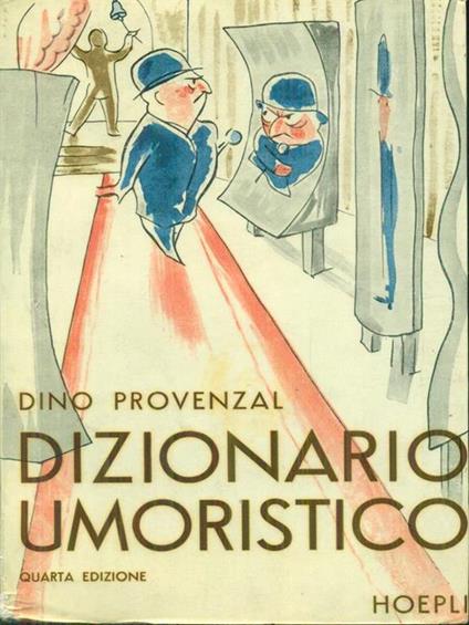 Dizionario umoristico - Dino Provenzal - copertina