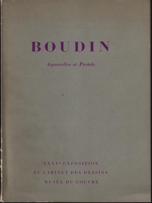 Boudin acquarelles et pastels