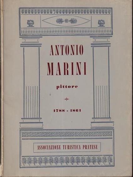 Antonio Marini - copertina