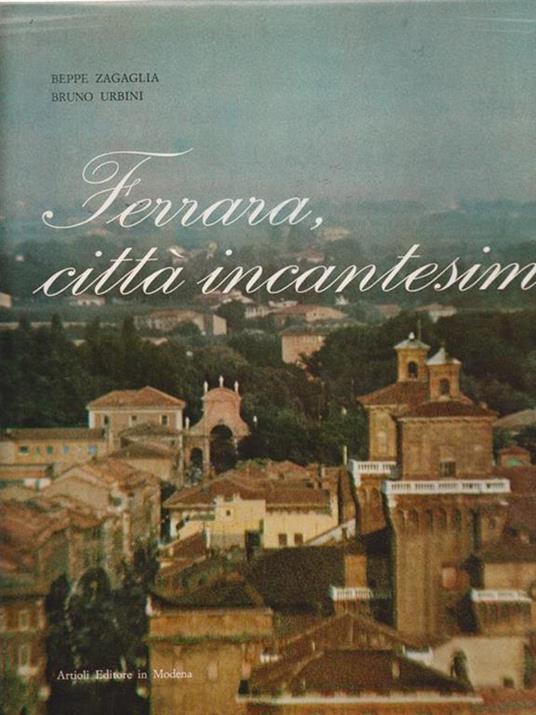 Ferrara città incantesimo - Beppe Zagaglia - copertina