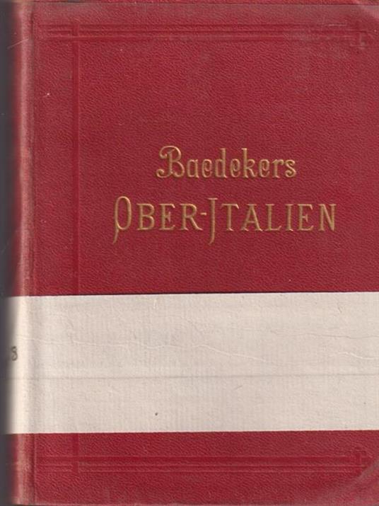 Baedeker Oberitalien - Karl Baedeker - copertina