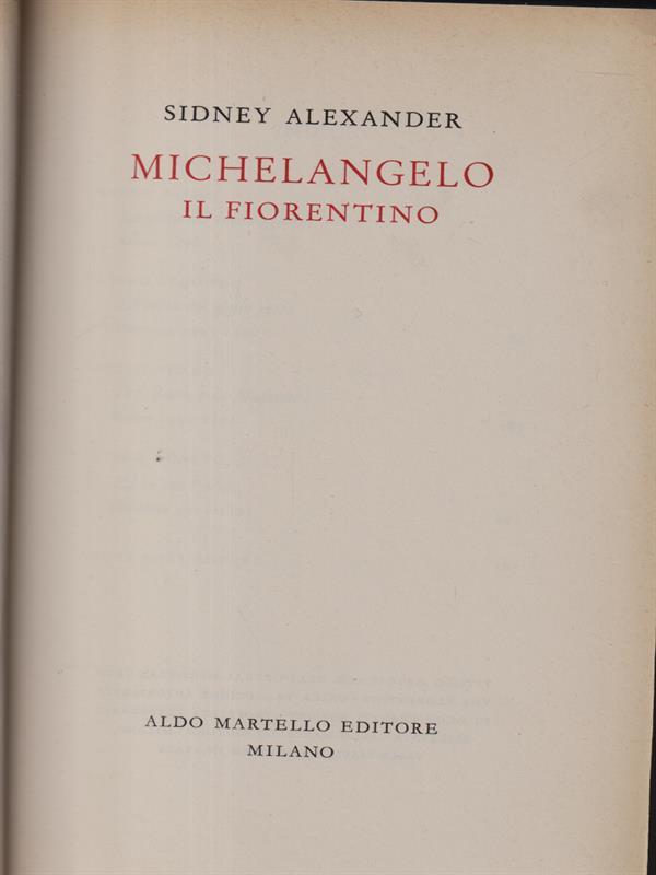 Michelangelo il fiorentino
