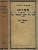 Nove anni di storia di Europa nel commento di un italiano 1866-1874. 2 Volumi