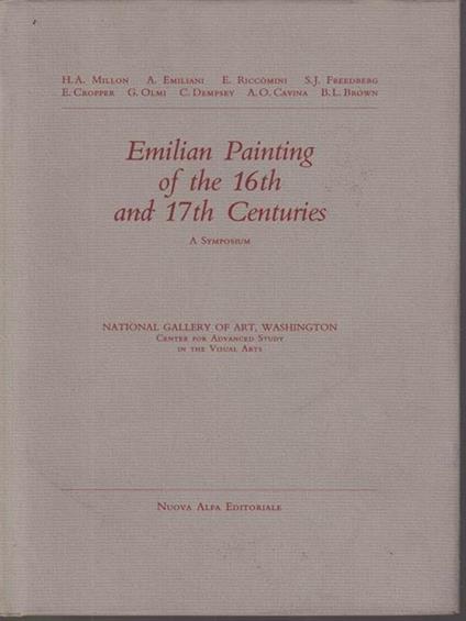 Emilian Painting of the 16th and 17th Centuries - copertina
