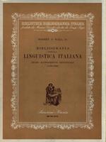 Bibliografia della linguistica italiana. Primo supplemento decennale