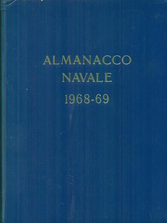 Almanacco navale 1968-69 - Giorgio Giorgerini - copertina