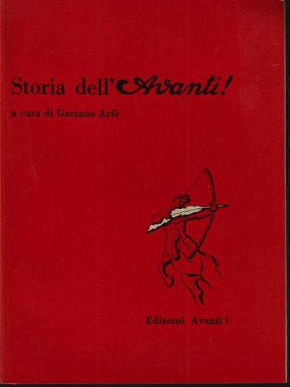 Storia dell'Avanti! - copertina