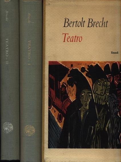 Teatro. 2 Volumi - Bertolt Brecht - copertina