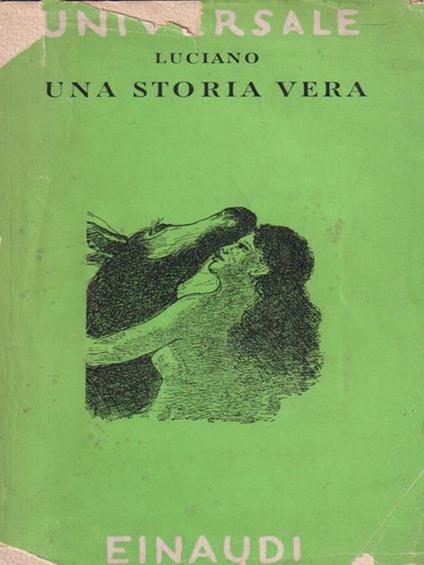 Una storia vera - Luciano Di Samosata - copertina