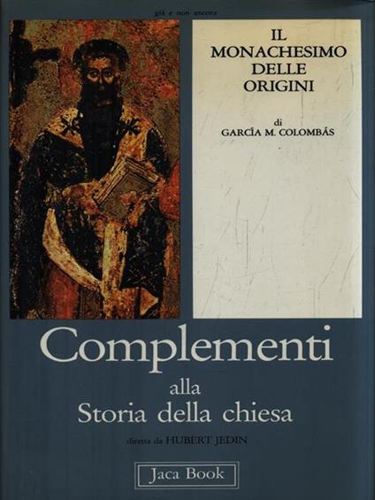 Il monachesimo delle origini - copertina