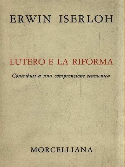 Lutero e la riforma - copertina