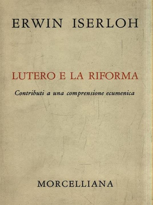 Lutero e la riforma - copertina