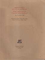 Biblioteca di studi antichi