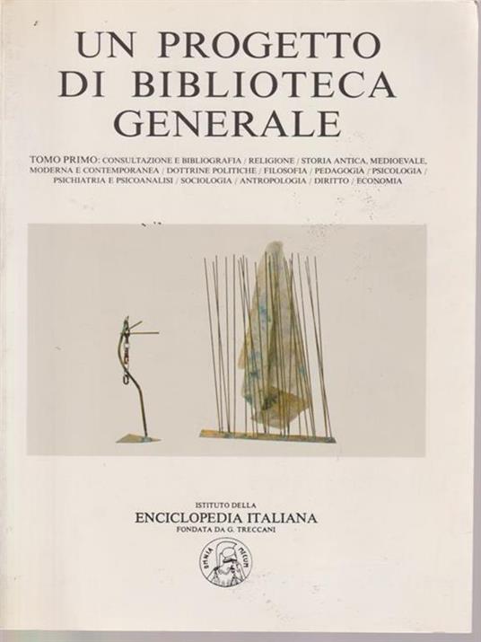 Un progetto di biblioteca generale - copertina