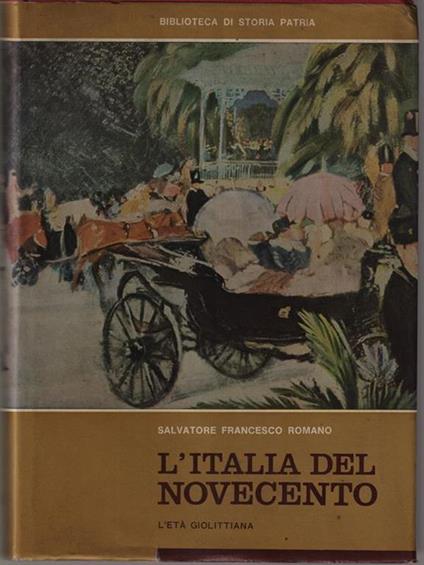 L' Italia del novecento vol I - L'età giolittiana - Maurice Bouisson - copertina