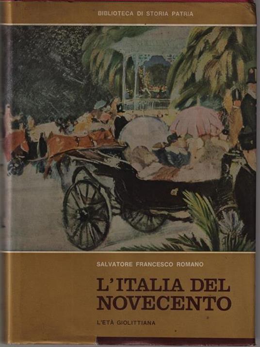L' Italia del novecento vol I - L'età giolittiana - Maurice Bouisson - copertina